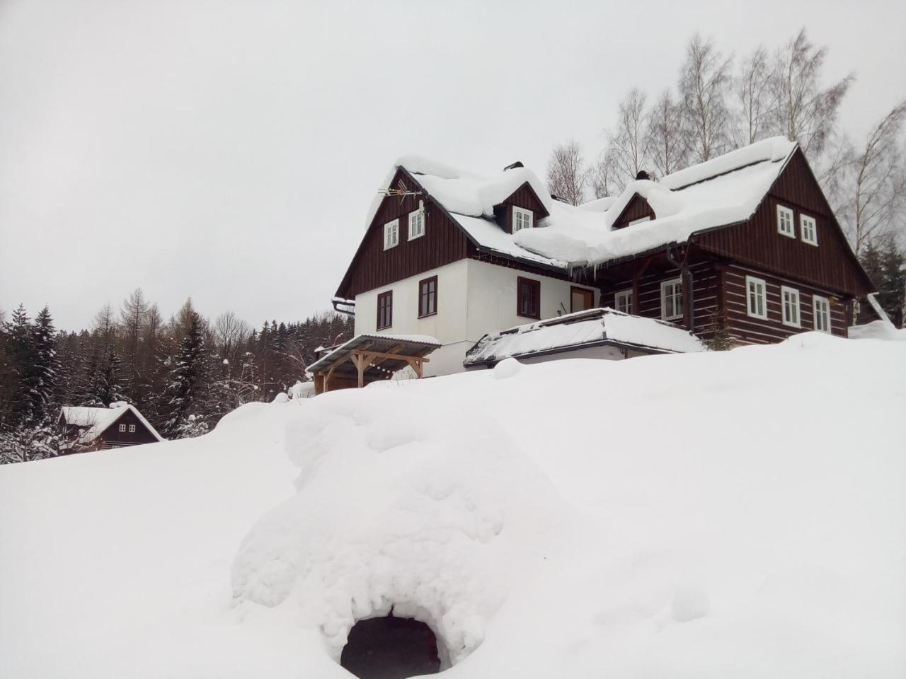 Frantiskov 17 Apartment โรกีนีซ นัด ยีเซอโร ภายนอก รูปภาพ